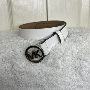 White Michael Kros Belt